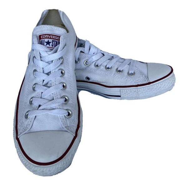 Converse Unisex Chuck Taylor All Star M7652C Low Top Optical White M7/W9 - Picture 4 of 16